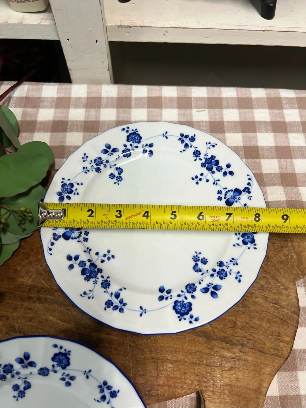 Vintage Noritake Elegance in blue dinnerware plates cup replacement blue white
